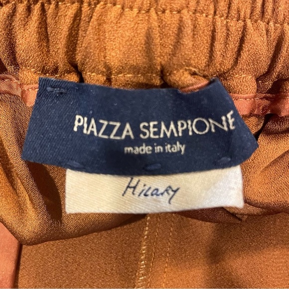 Piazza Sempione Hilary Straight Leg Pant in Bronze/Brown - Picture 4 of 7